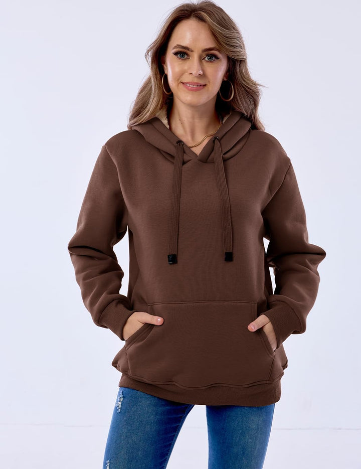 Stilla | Dame Fritid Fleece-foret Hoodie