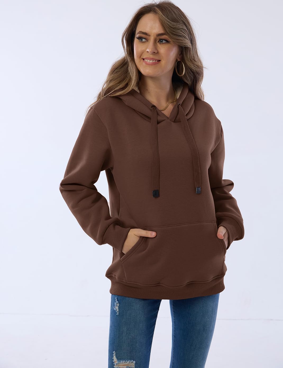 Stilla | Dame Fritid Fleece-foret Hoodie