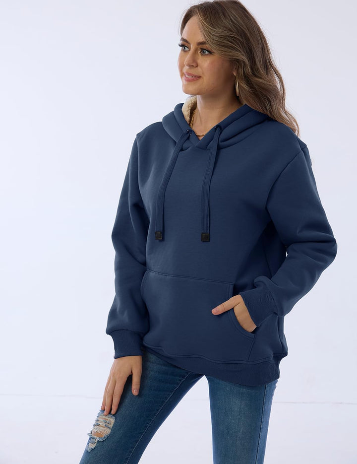 Stilla | Dame Fritid Fleece-foret Hoodie