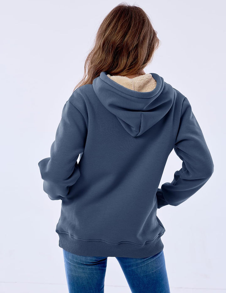 Stilla | Dame Fritid Fleece-foret Hoodie