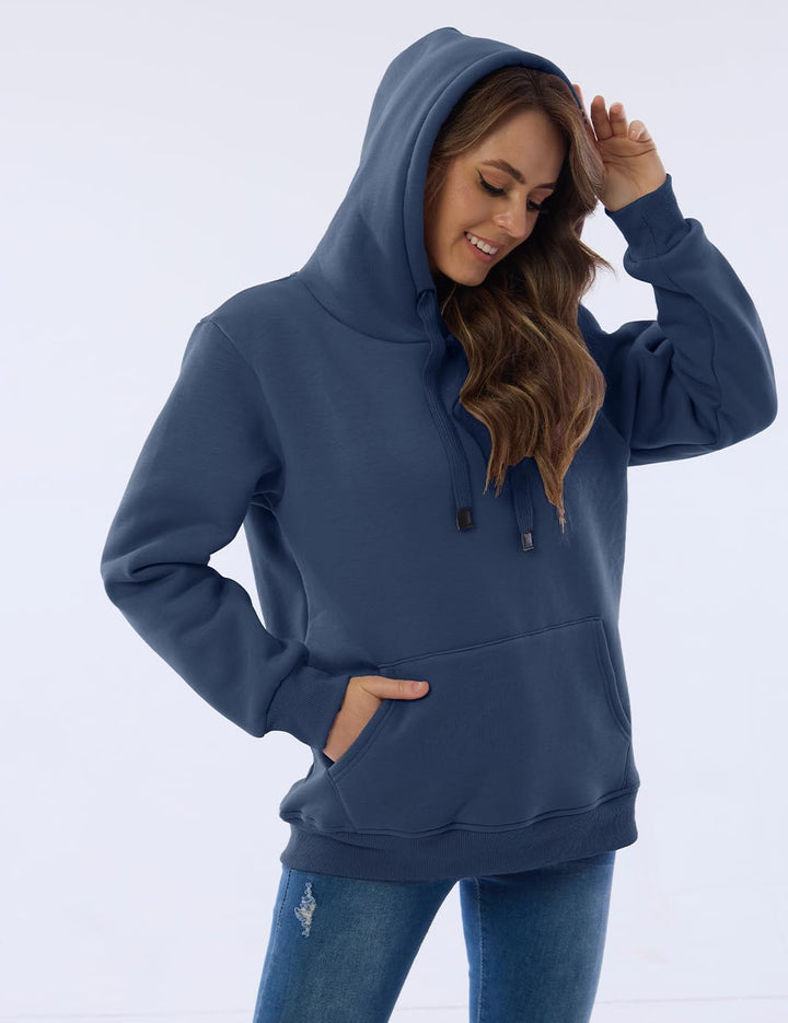 Stilla | Dame Fritid Fleece-foret Hoodie