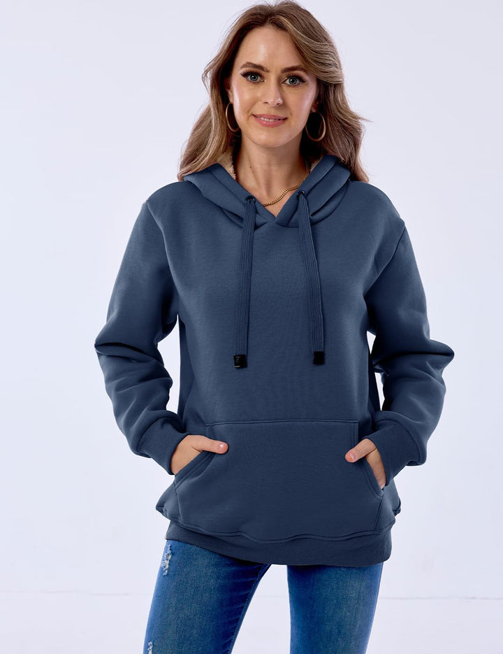 Stilla | Dame Fritid Fleece-foret Hoodie
