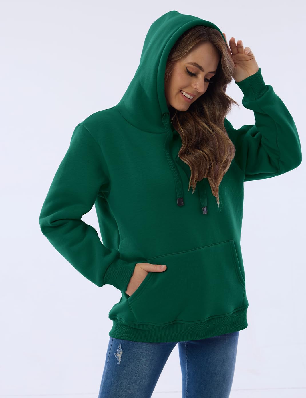 Stilla | Dame Fritid Fleece-foret Hoodie