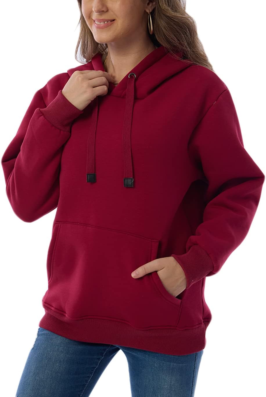 Stilla | Dame Fritid Fleece-foret Hoodie