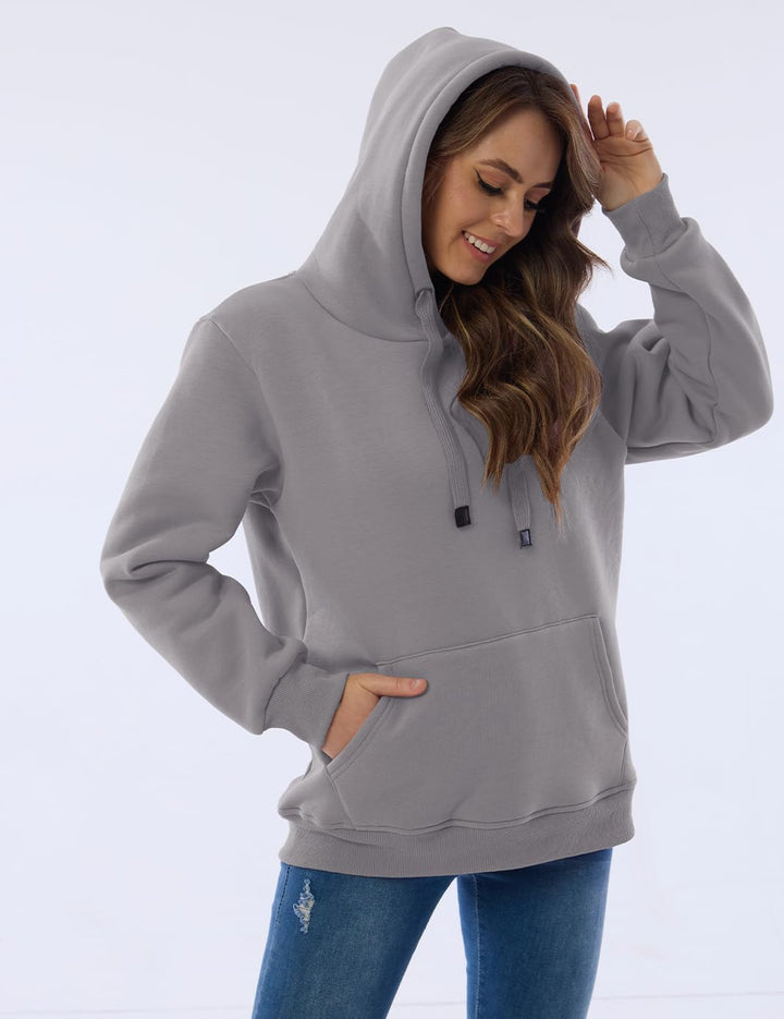 Stilla | Dame Fritid Fleece-foret Hoodie