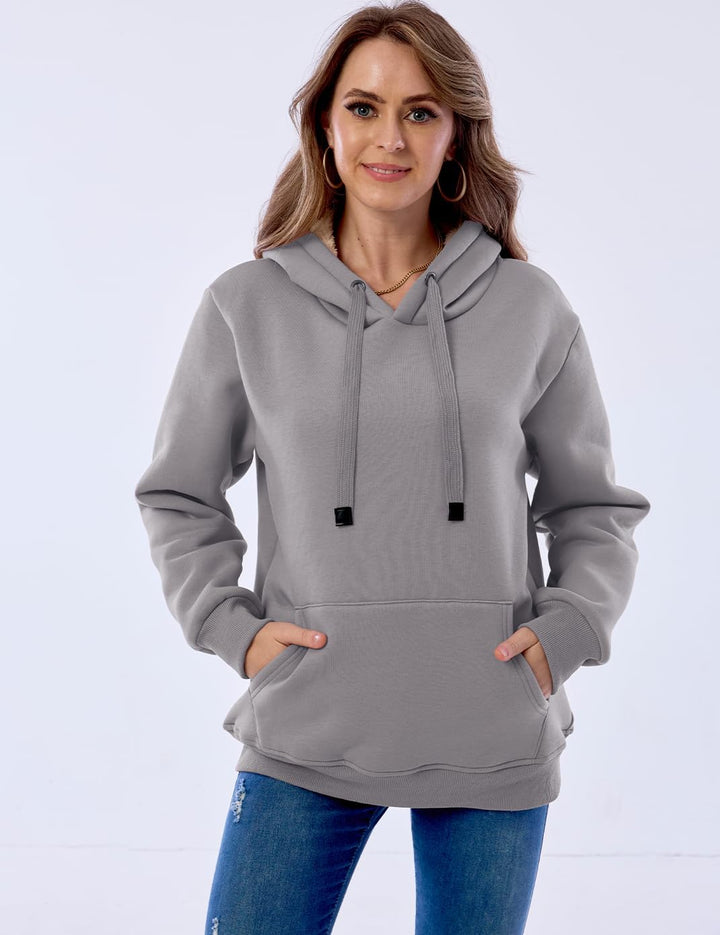 Stilla | Dame Fritid Fleece-foret Hoodie