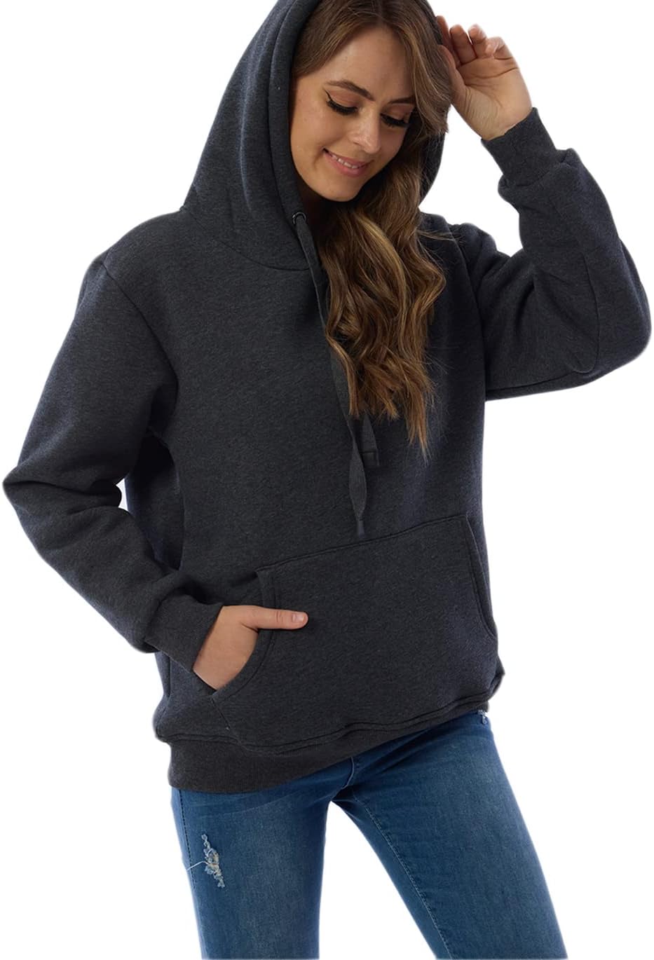 Stilla | Dame Fritid Fleece-foret Hoodie