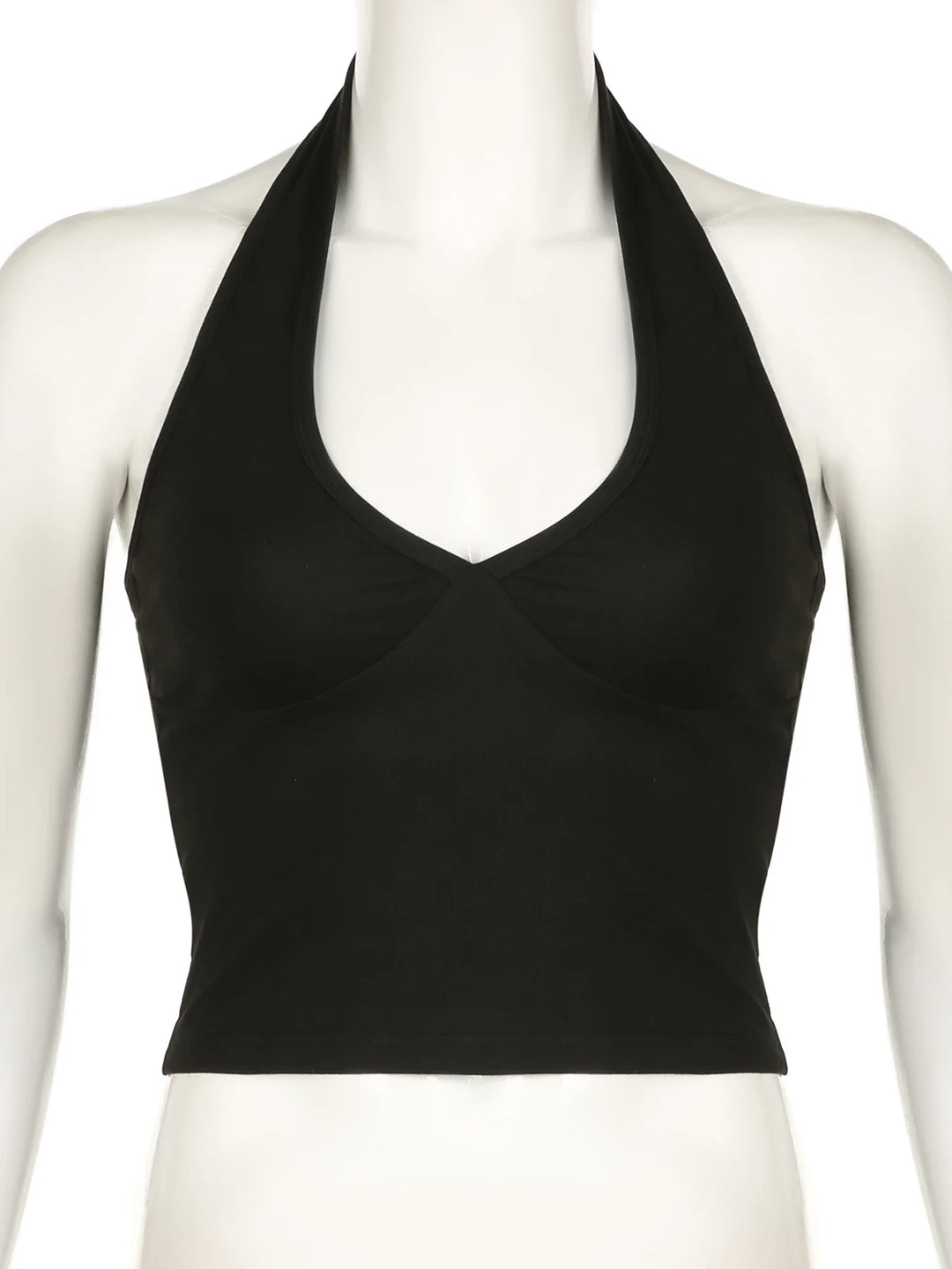 Stilla | Kvinders Deep V-Toppe Halter Fashion Designer Singlets