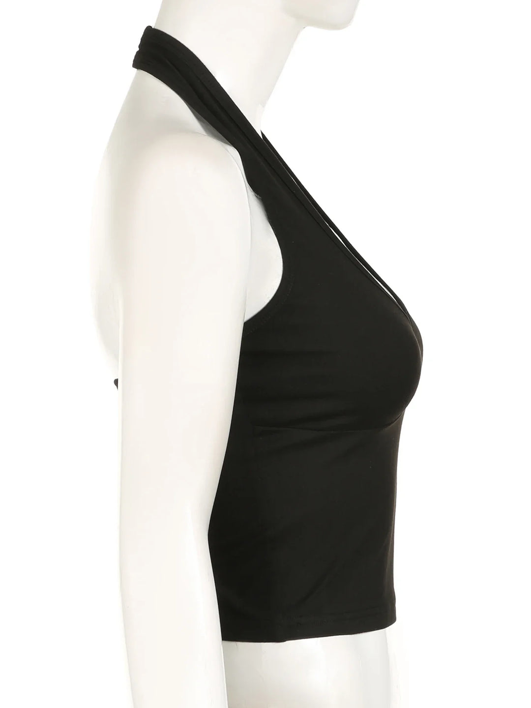 Stilla | Kvinders Deep V-Toppe Halter Fashion Designer Singlets