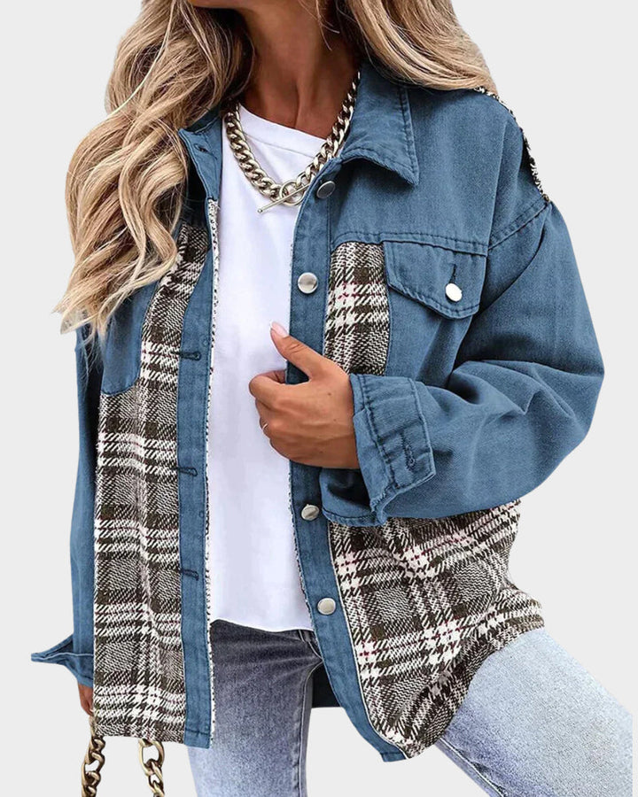 Stilla | Dame Denim-Jakke med Moderne Chic