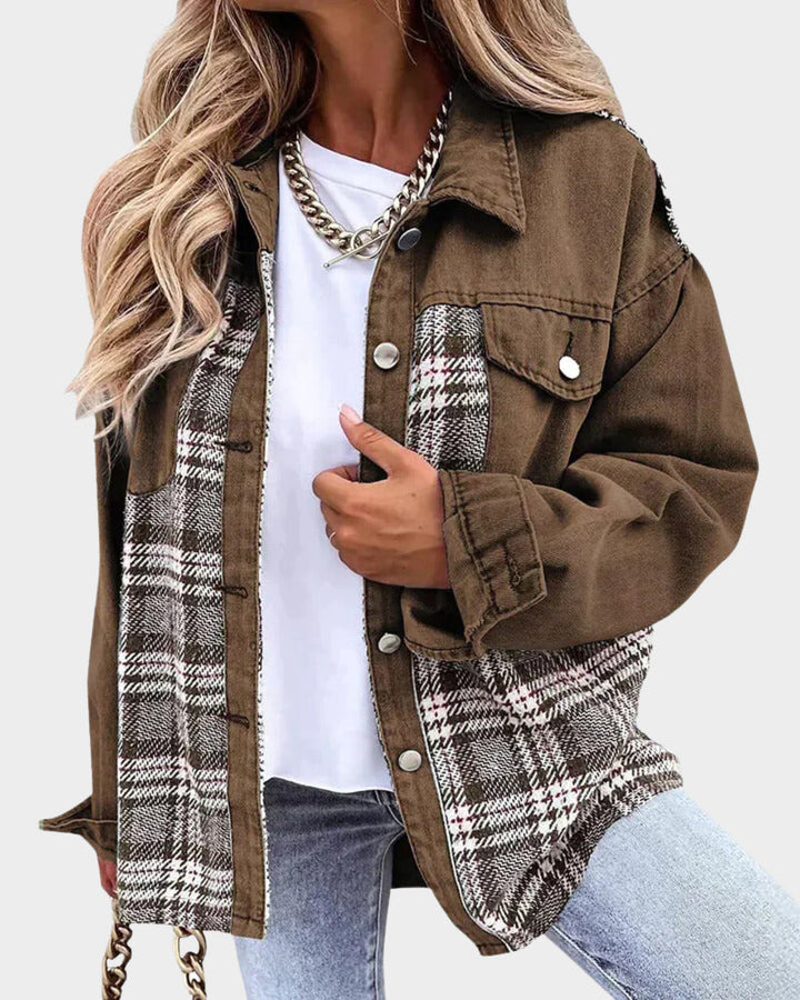 Stilla | Dame Denim-Jakke med Moderne Chic