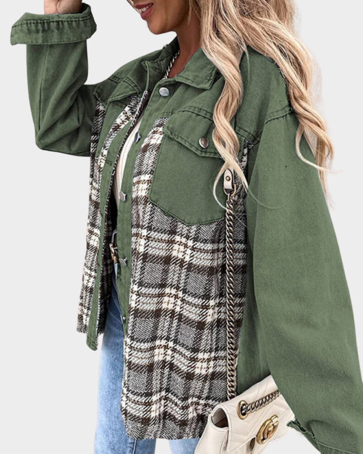Stilla | Dame Denim-Jakke med Moderne Chic