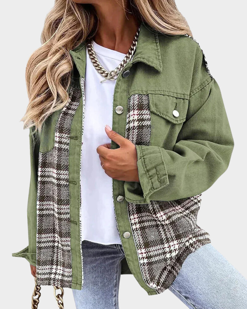 Stilla | Dame Denim-Jakke med Moderne Chic