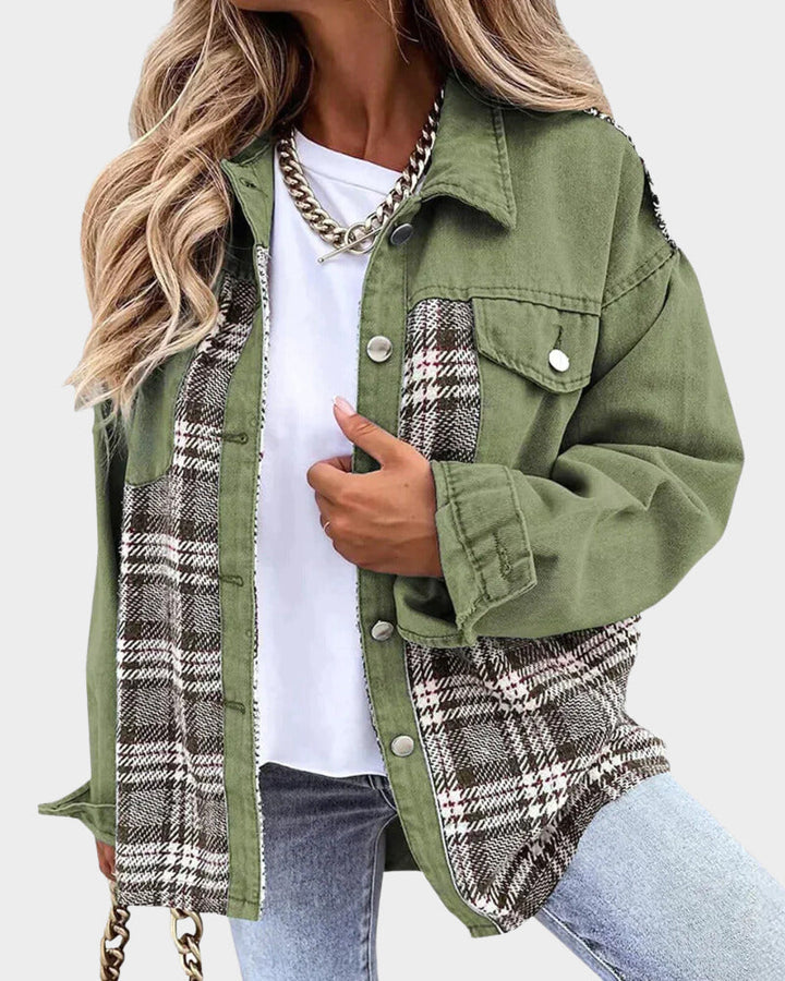 Stilla | Dame Denim-Jakke med Moderne Chic