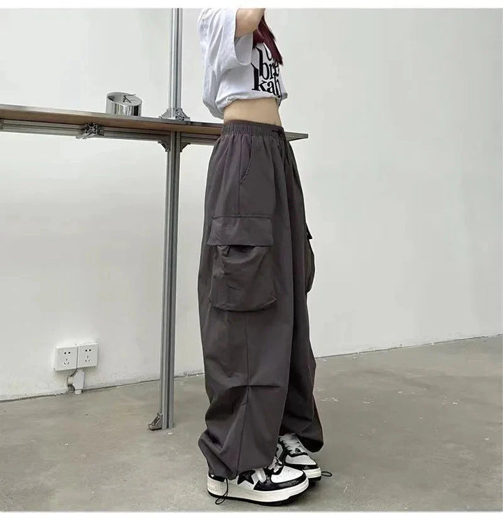 Stilla | Kvinders Draw String Fashion Designer Cargo Bred Ben Bukser