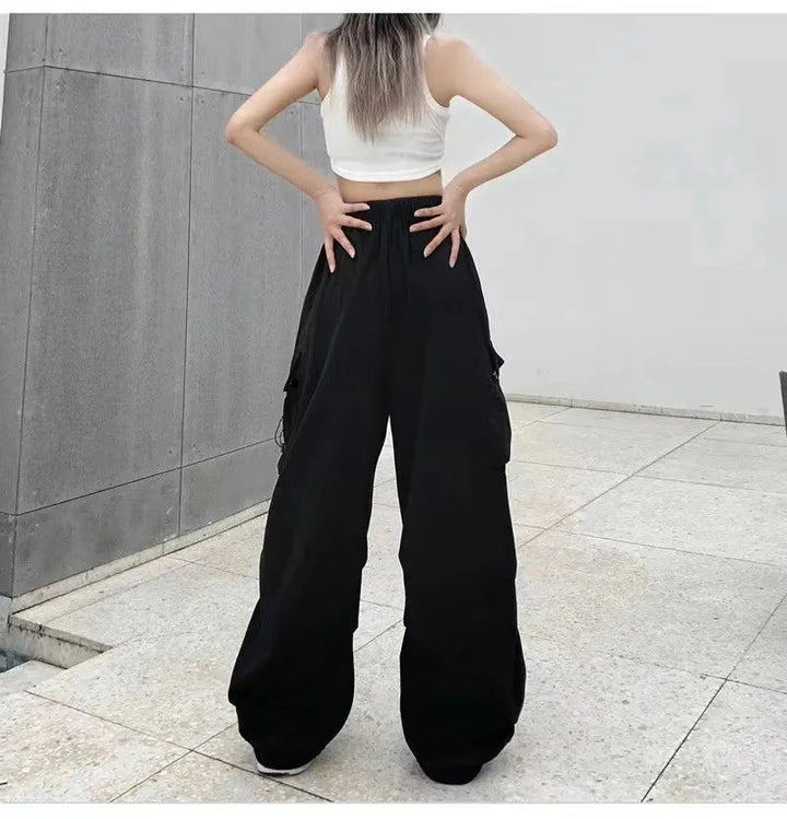 Stilla | Kvinders Draw String Fashion Designer Cargo Bred Ben Bukser