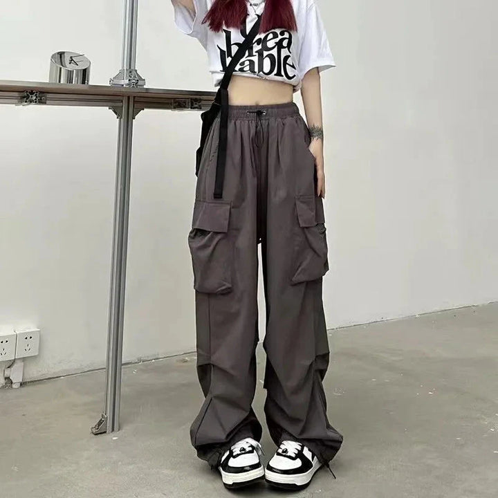 Stilla | Kvinders Draw String Fashion Designer Cargo Bred Ben Bukser