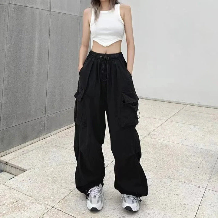 Stilla | Kvinders Draw String Fashion Designer Cargo Bred Ben Bukser