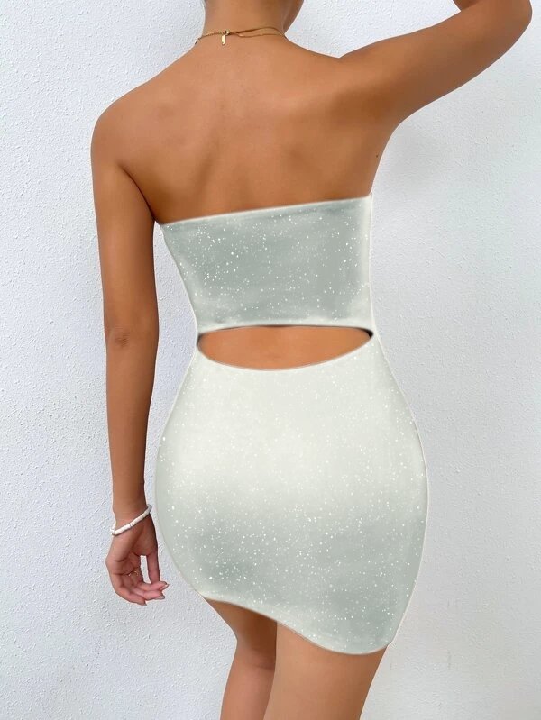 Stilla | Kvinder Kjoler Trykt Rør Top Bodycon Kjole
