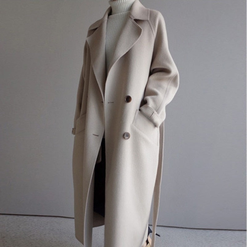 Stilla | Dame Elegant Trenchcoat - Stilfuld & Behagelig