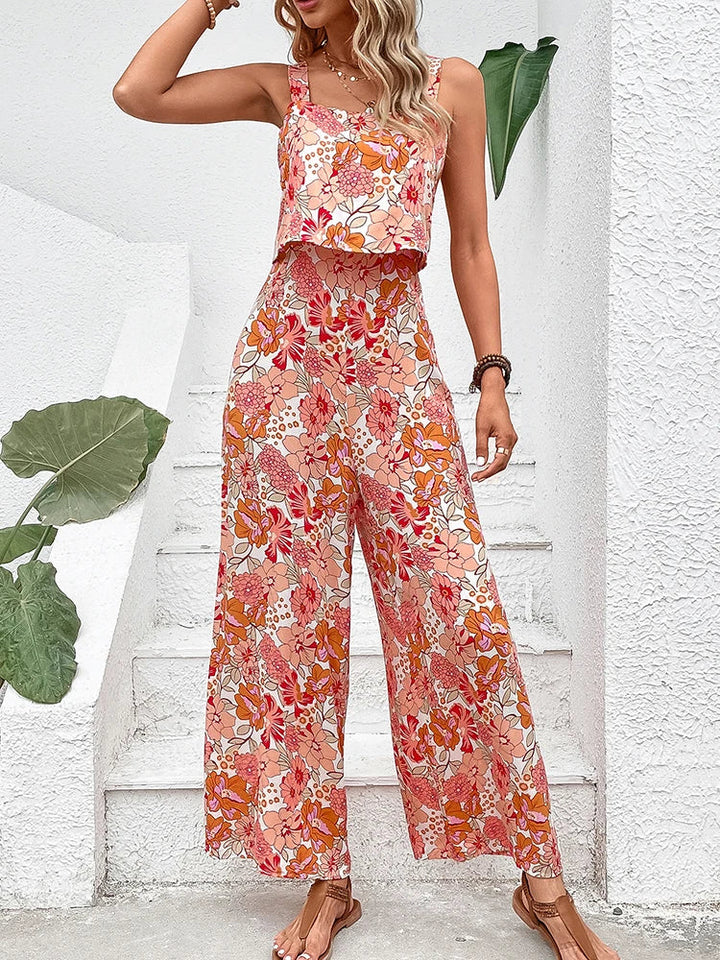 Stilla | Designer Bred Ben Jumpsuits Blomstret Romper