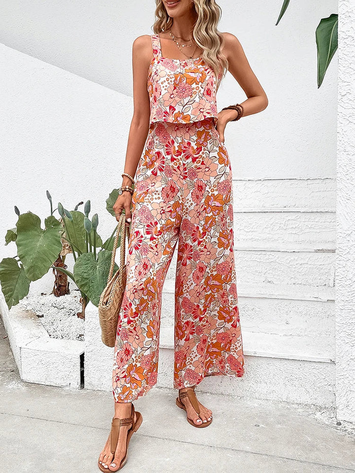 Stilla | Designer Bred Ben Jumpsuits Blomstret Romper