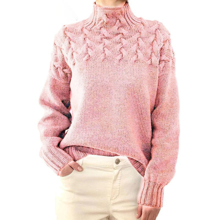 Stilla | Dame Strik Turtleneck Pullover