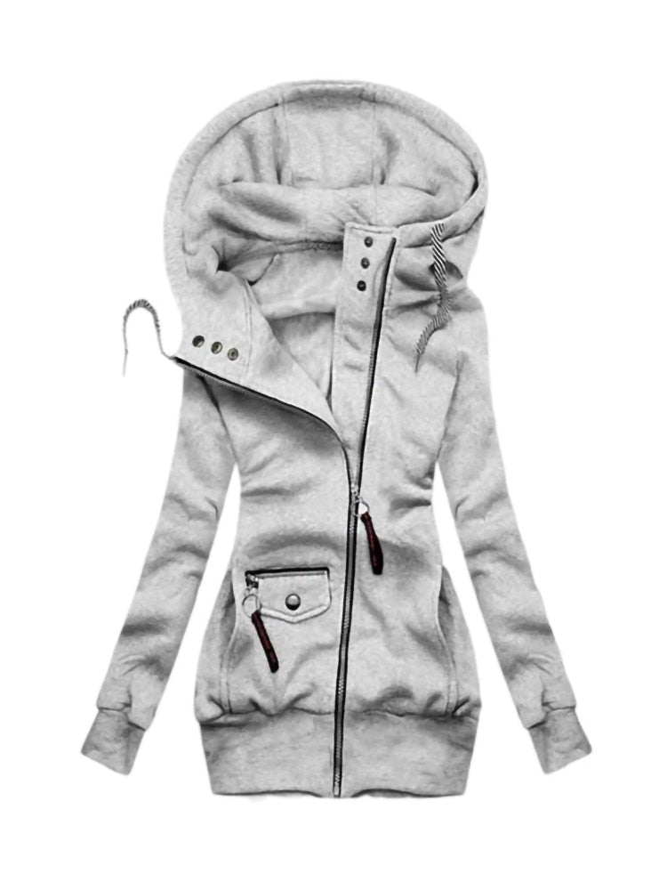Stilla | Dame Lang Hoodie - Behagelig og Stilig