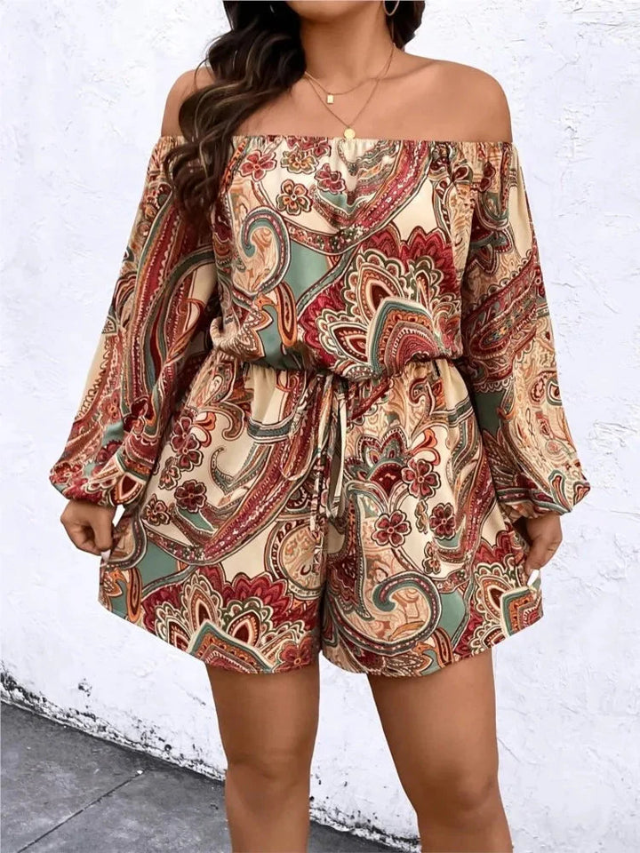 Stilla | Kvinders Off Shoulder 2 5xl Mode Designer Jumpsuits (plus Størrelse)