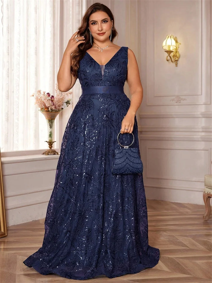 Stilla | Kvinders Prom Cocktail Mode Designer 2 4xl Lange Kjoler (plus Størrelse)