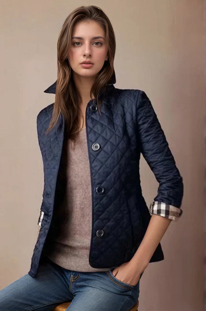 Stilla | Dame Stepp-Button-Up-Jakke til let varme