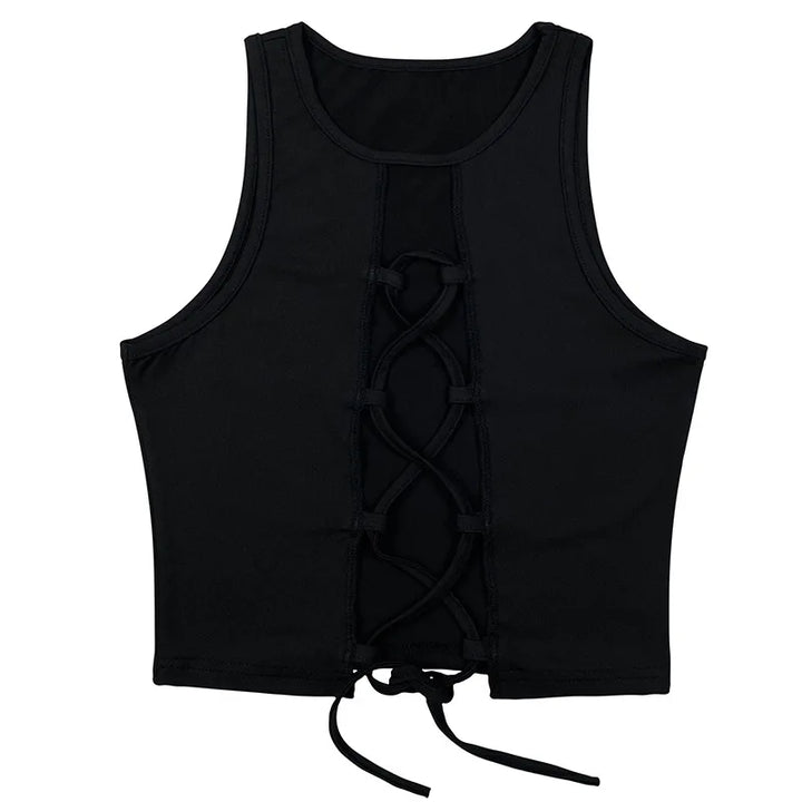 Stilla | Kvindernes Bundet Camisole Snøre Designermode Singletter