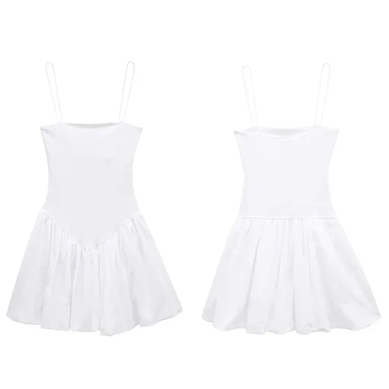 Stilla | Kvinders Tutu Boble A-Linie Fashion Designer Mini Kjoler (kort)