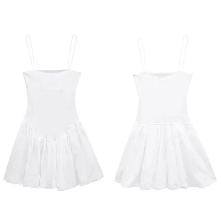 Stilla | Kvinders Tutu Boble A-Linie Fashion Designer Mini Kjoler (kort)