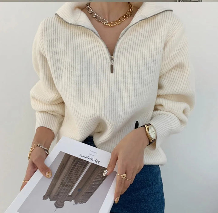 Stilla | Dame V-Udskæring Pullover