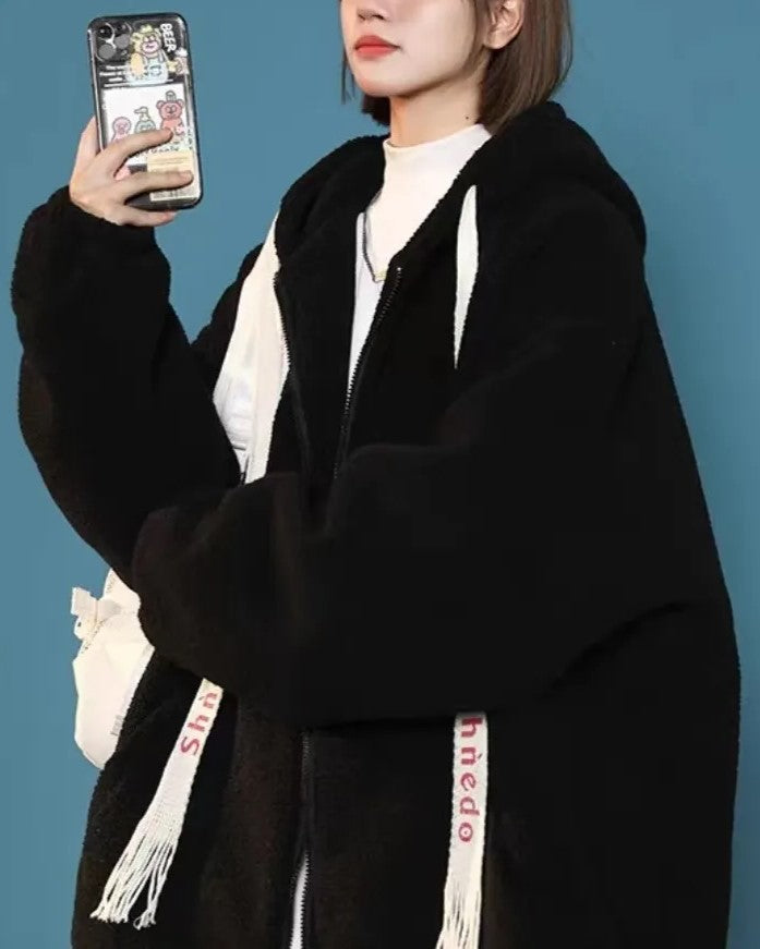Stilla | Dame Vinter Fleecejakke - Oversized & Varm