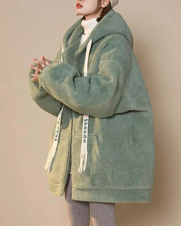 Stilla | Dame Vinter Fleecejakke - Oversized & Varm