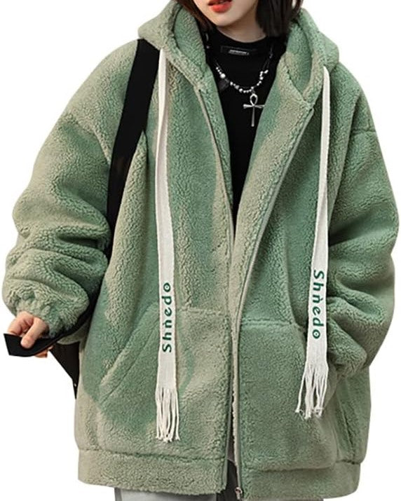 Stilla | Dame Vinter Fleecejakke - Oversized & Varm