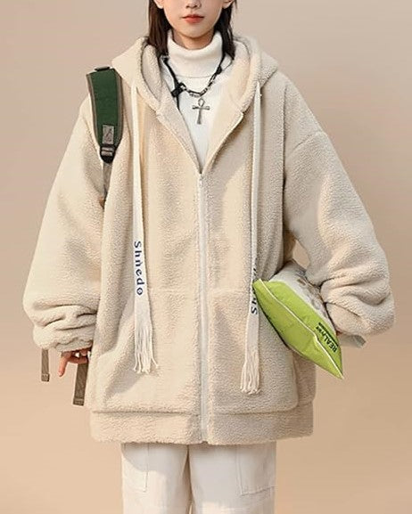 Stilla | Dame Vinter Fleecejakke - Oversized & Varm