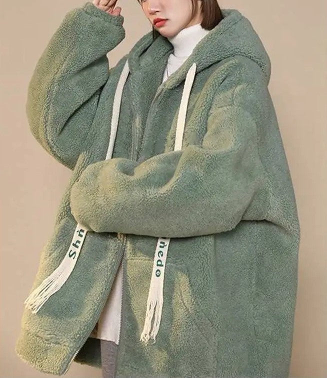 Stilla | Dame Vinter Fleecejakke - Oversized & Varm
