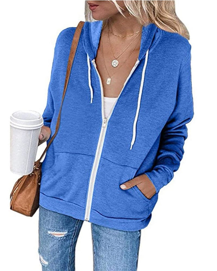 Stilla | Dame lynlås hoodie
