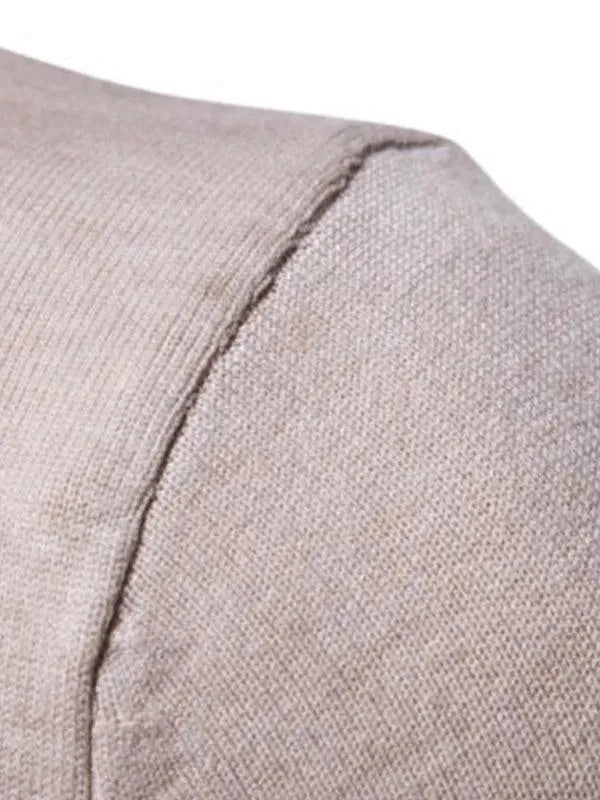 Stilla | Tykt StrikketRullekrave Mænds Pullover