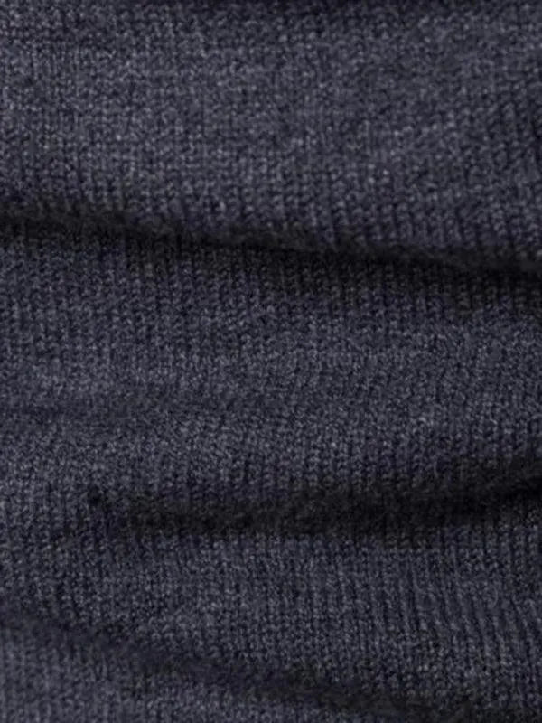 Stilla | Tykt StrikketRullekrave Mænds Pullover