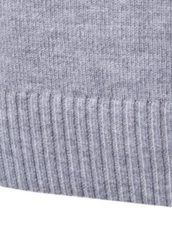 Stilla | Tykt StrikketRullekrave Mænds Pullover