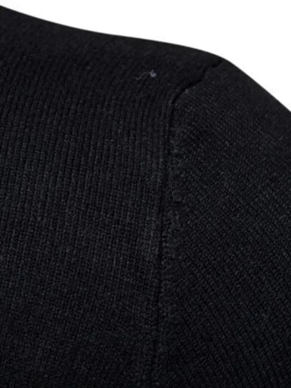 Stilla | Tykt StrikketRullekrave Mænds Pullover