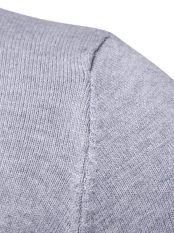 Stilla | Tykt StrikketRullekrave Mænds Pullover
