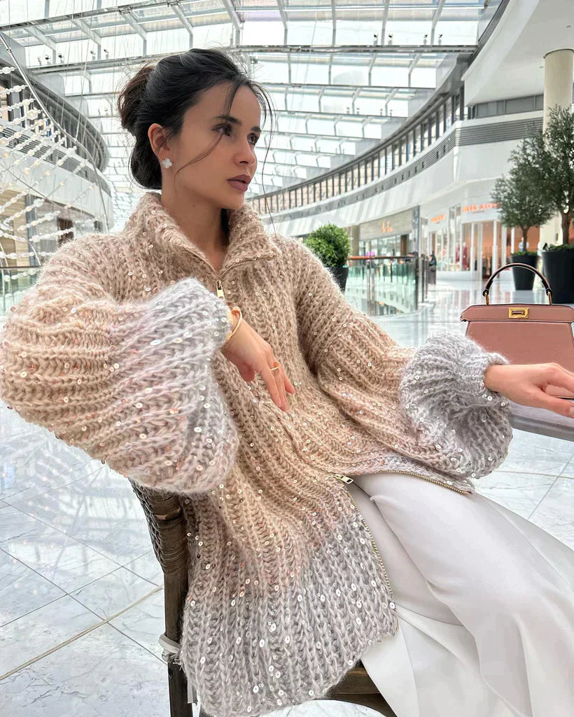 Stilla | Engelchen Pullover Med Pailletter Til Damer
