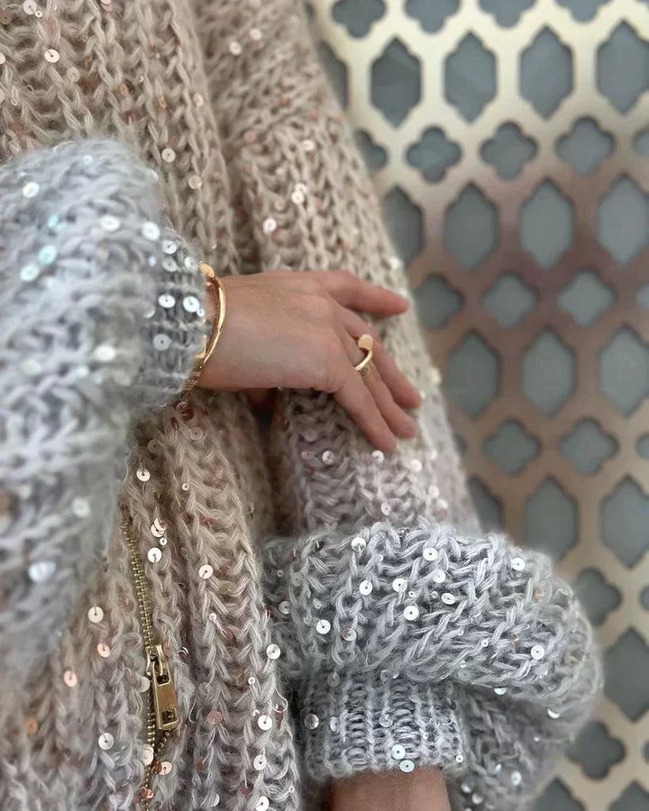 Stilla | Engelchen Pullover Med Pailletter Til Damer