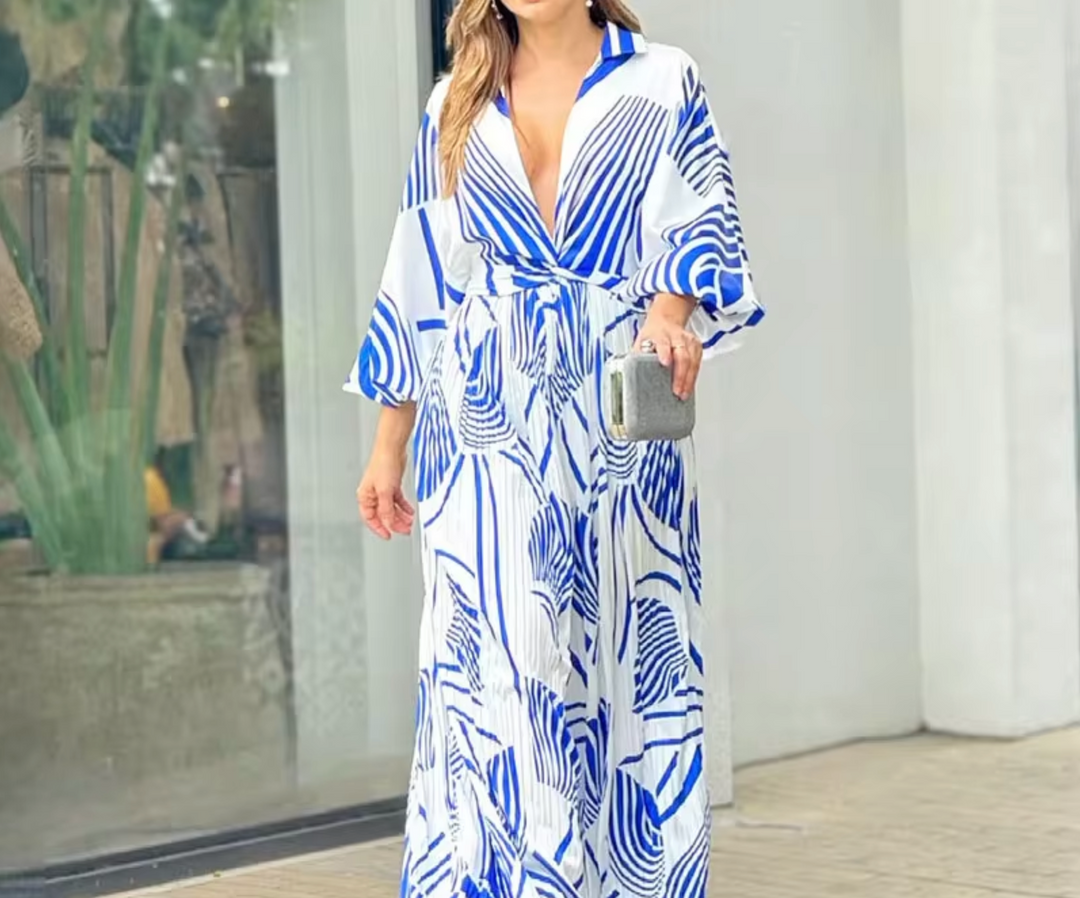 Stilla | Kombineret bredde trykt jumpsuit