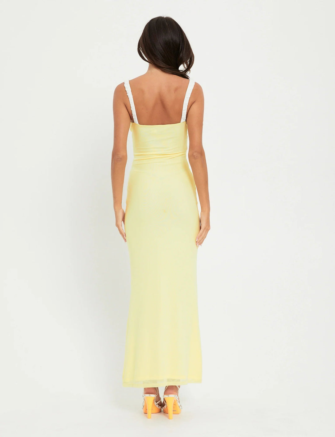 Stilla | Bodycon V-hals Maxikjole